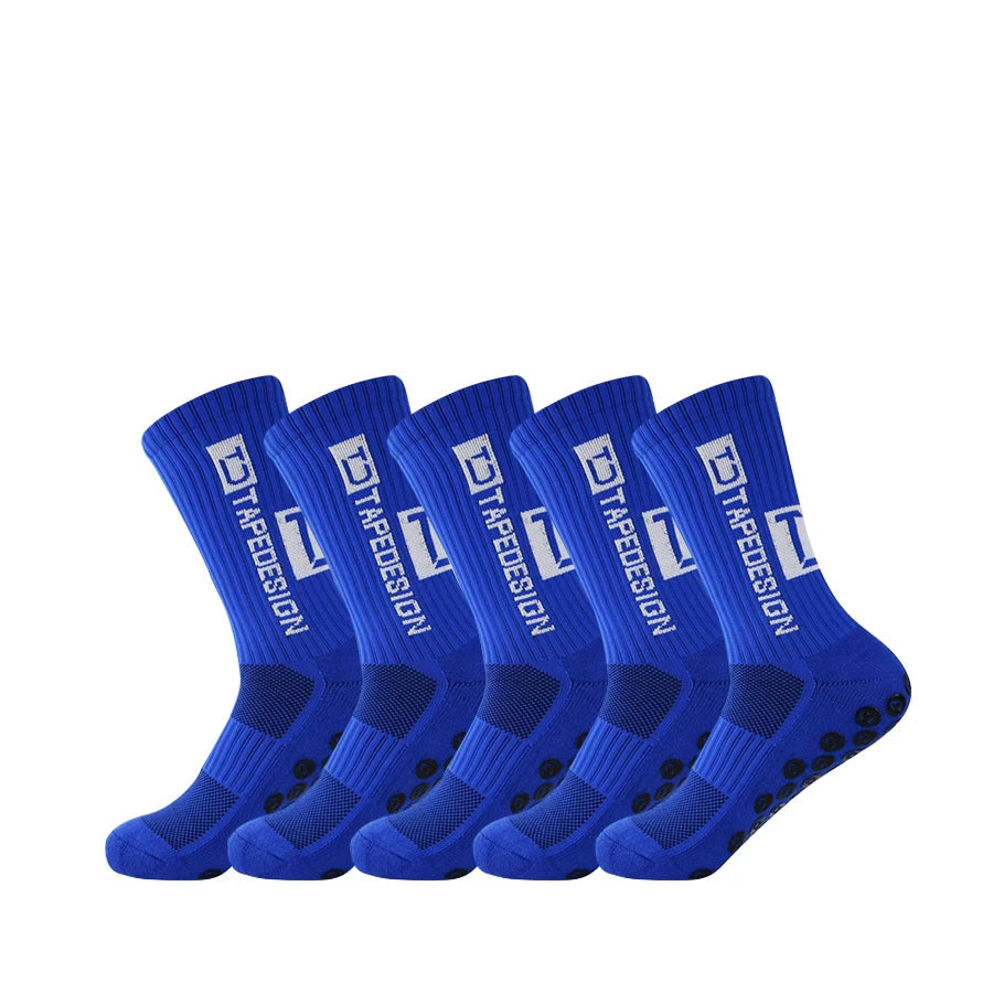 GripMax Anti-Slip Performance Socks 5-Pack