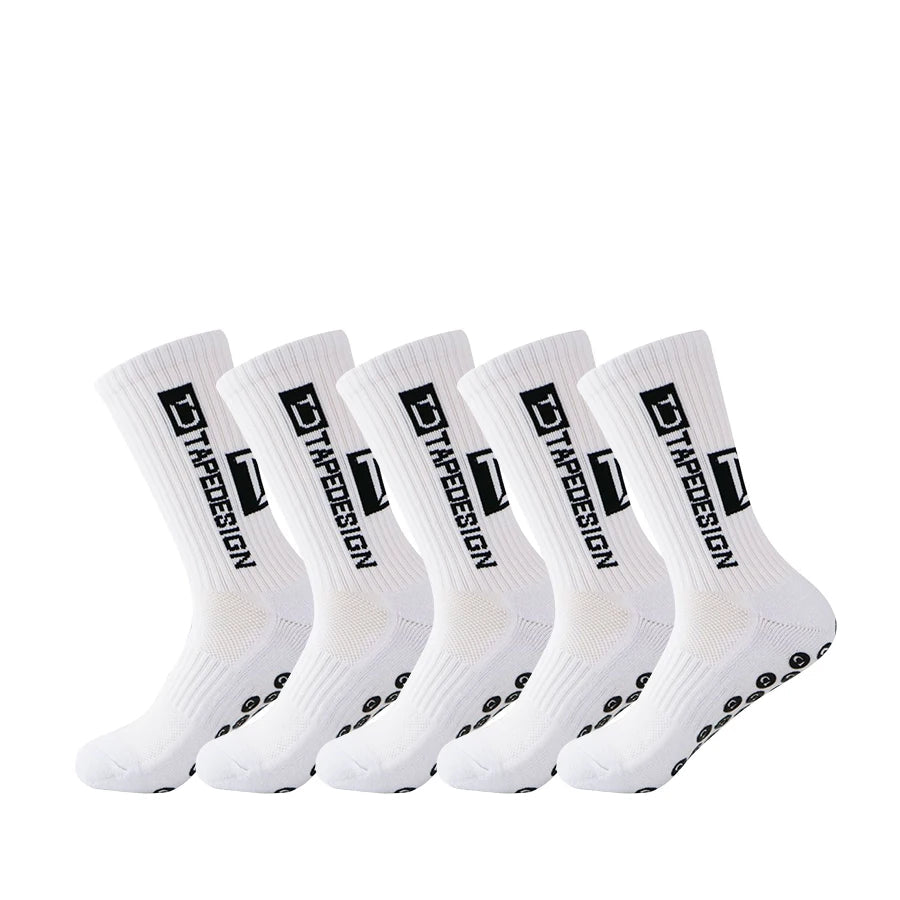 GripMax Anti-Slip Performance Socks 5-Pack