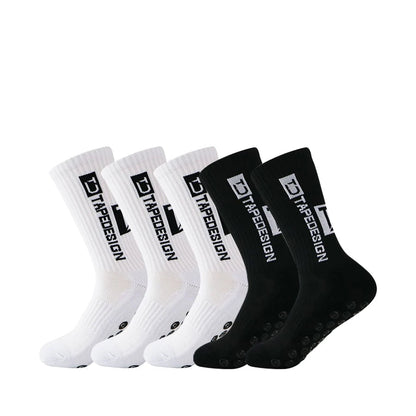 GripMax Anti-Slip Performance Socks 5-Pack