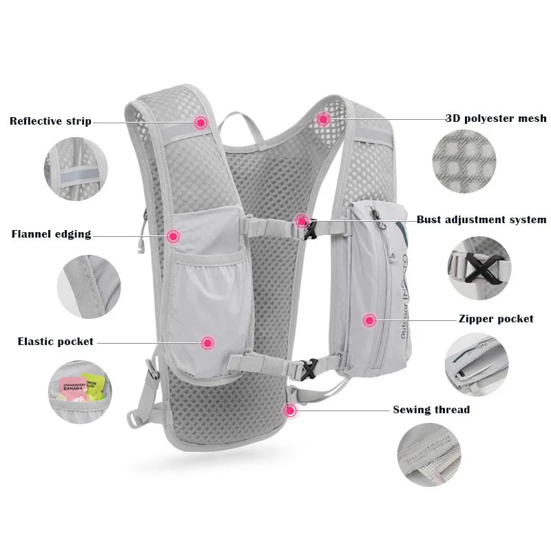 AEROFLOW 2L Hydration Running Vest