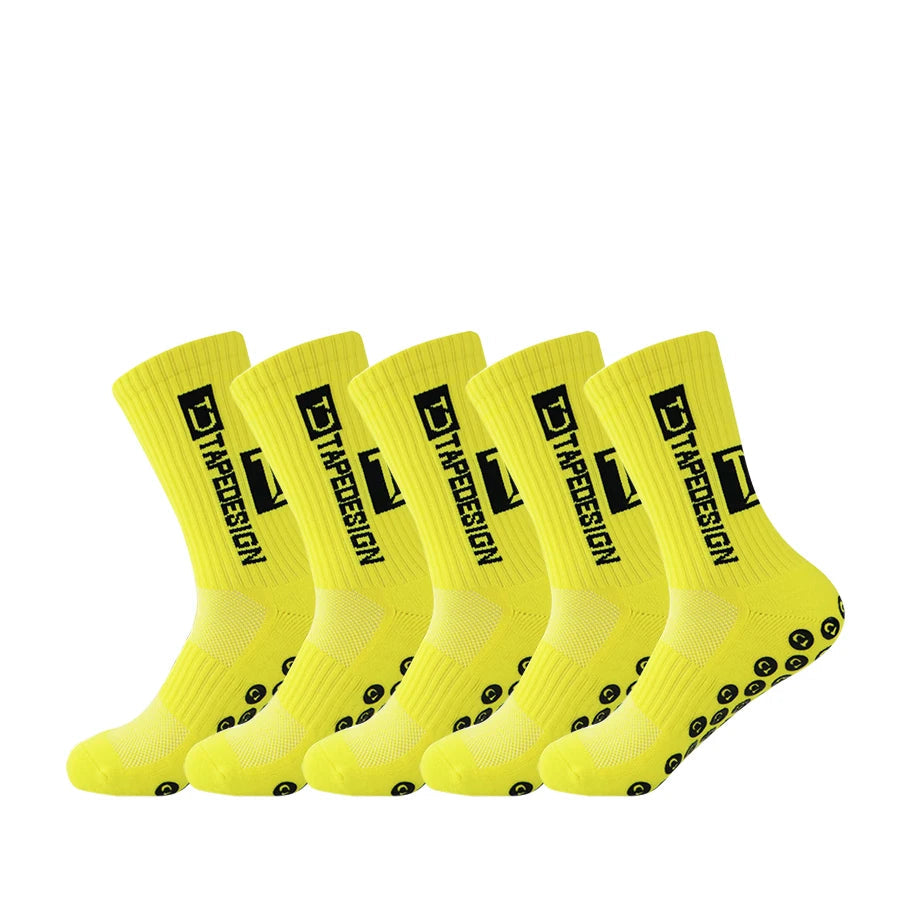 GripMax Anti-Slip Performance Socks 5-Pack