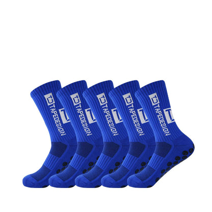 GripMax Anti-Slip Performance Socks 5-Pack