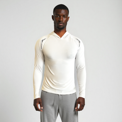 CORE-TECH™ Hooded Long Sleeve Gym Tee